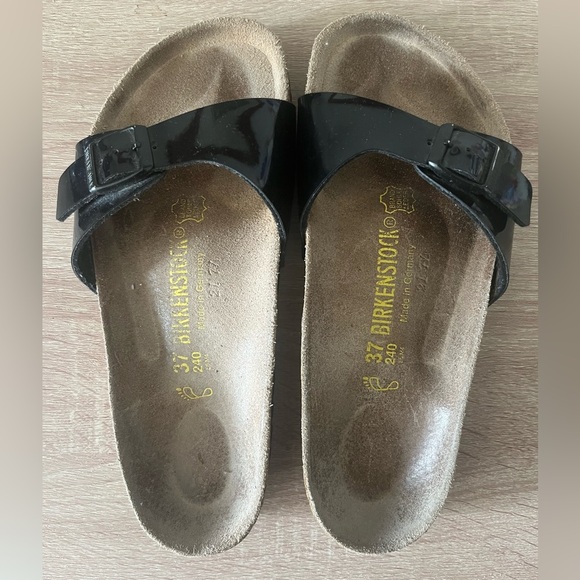 Birkenstock Madrid Birko-Flor Patent - Picture 1 of 16